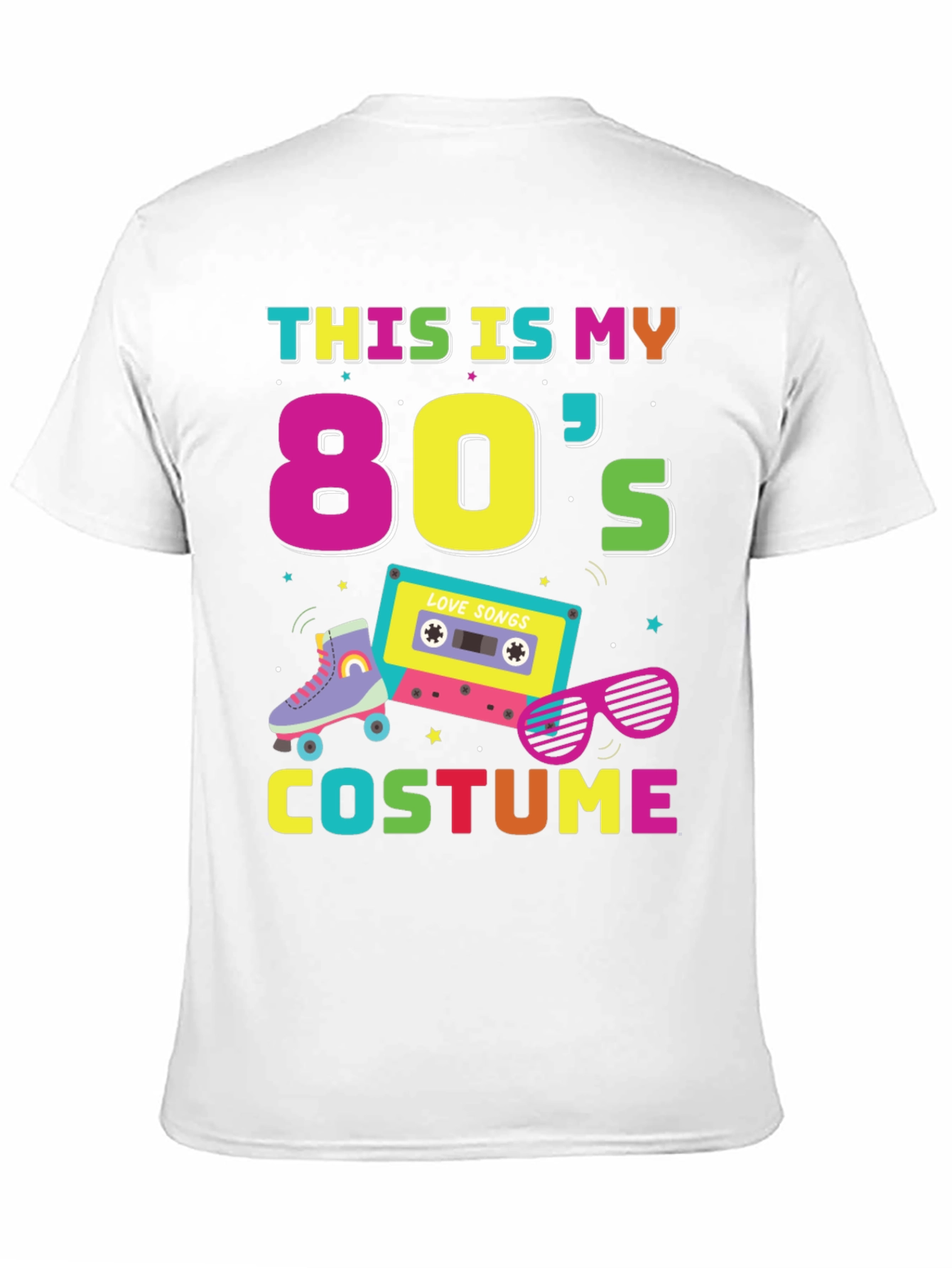 80s Costume T-Shirt - Retro Party Style