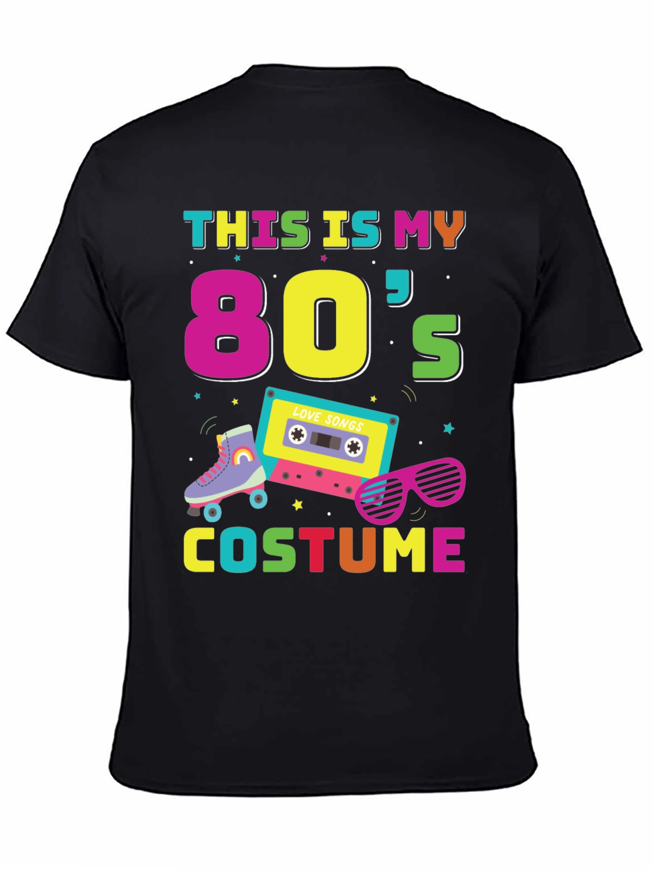 80s Costume T-Shirt - Retro Party Style