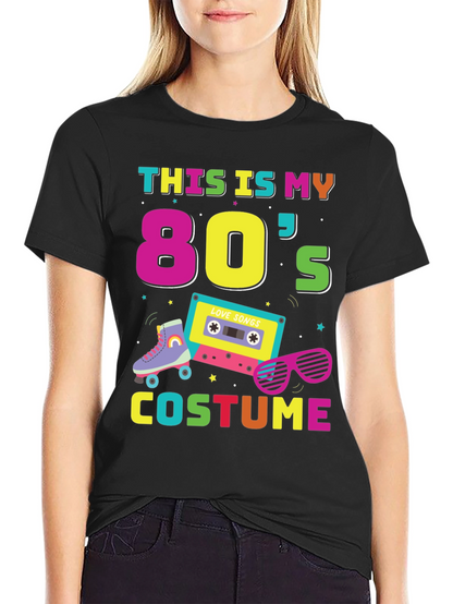 80s Costume T-Shirt - Retro Party Style