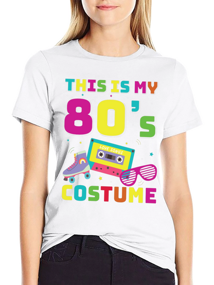 80s Costume T-Shirt - Retro Party Style