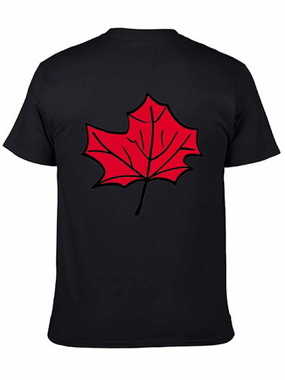Maple Leaf Graphic T-Shirt - Casual Comfort