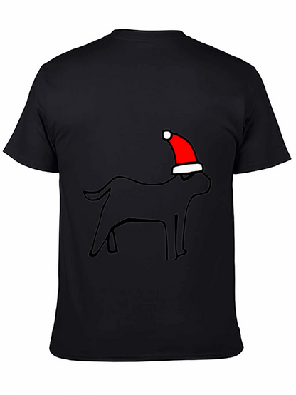 Festive Dog T-Shirt - Holiday Style