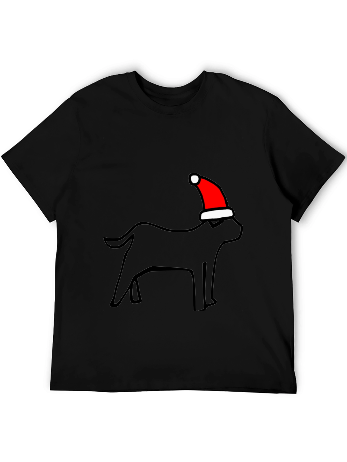 Festive Dog T-Shirt - Holiday Style