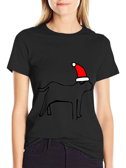Festive Dog T-Shirt - Holiday Style