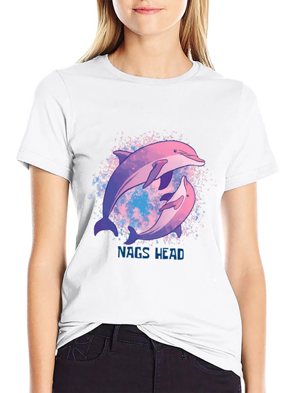 Nags Head Dolphin T-Shirt - Stylish Graphic Tee