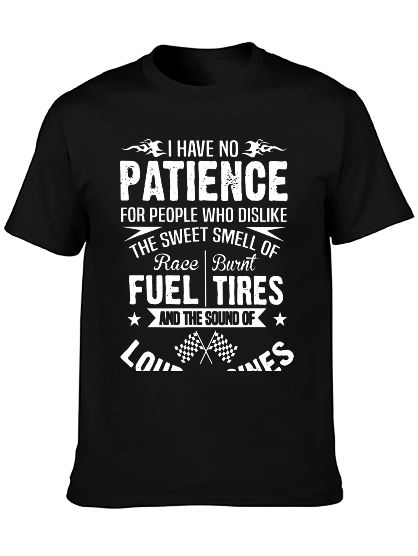 Race Fuel & Tire Scent Graphic Tee