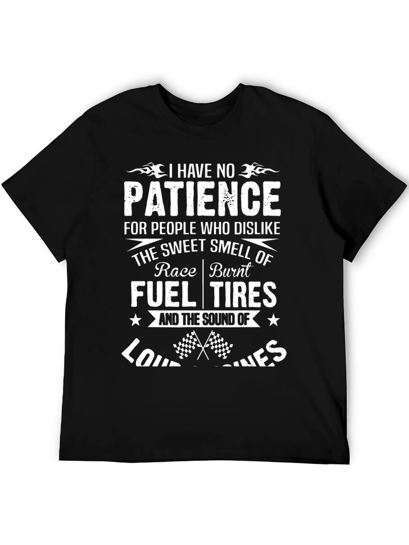 Race Fuel & Tire Scent Graphic Tee