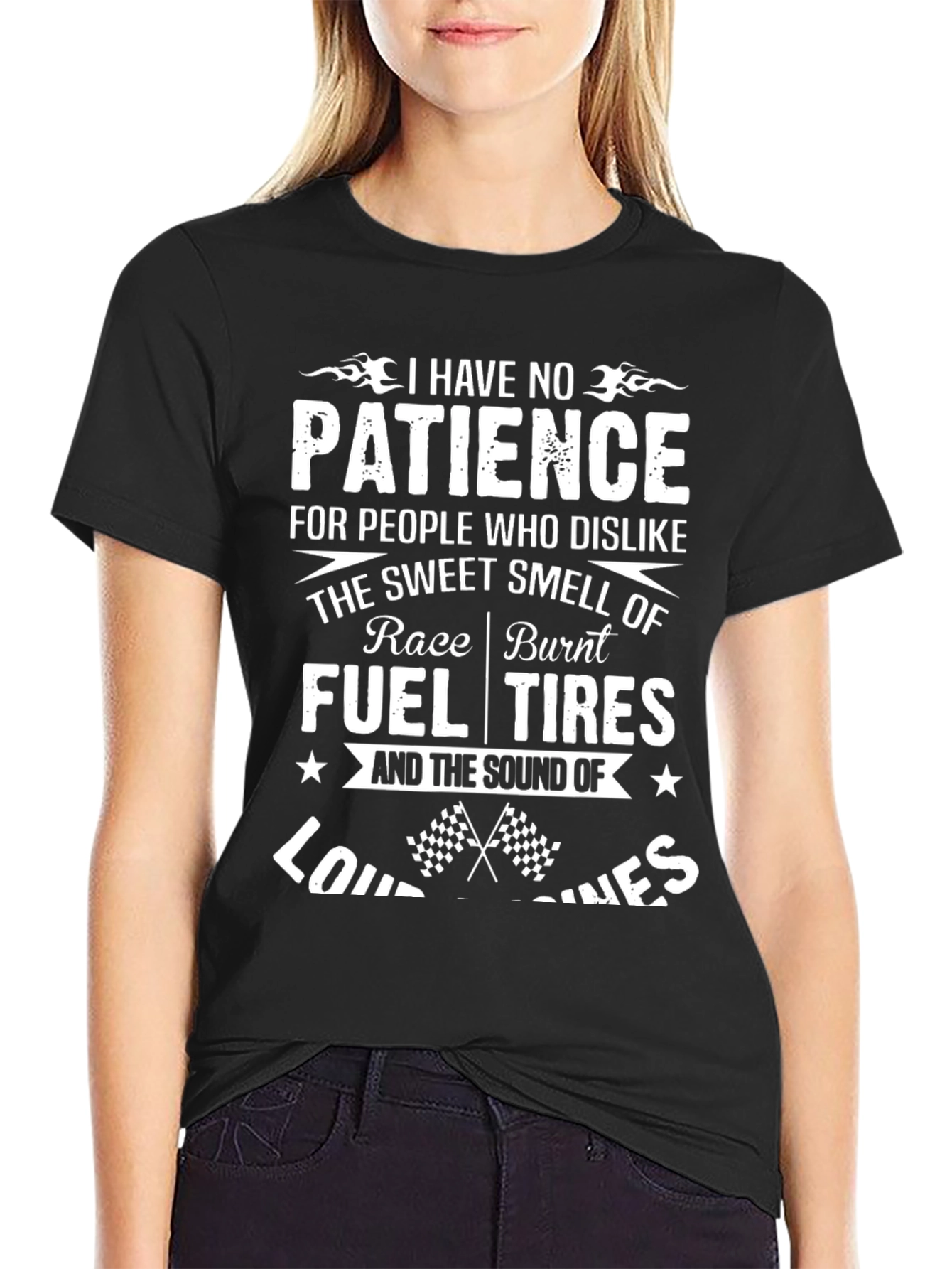 Race Fuel & Tire Scent Graphic Tee