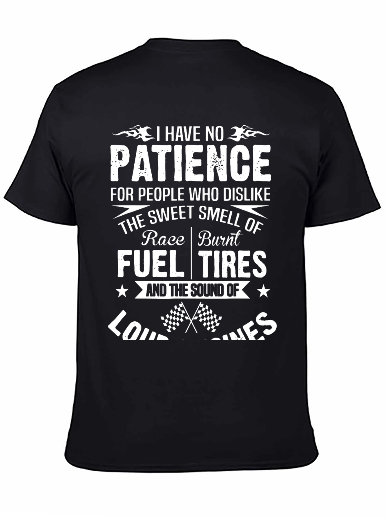 Race Fuel & Tire Scent Graphic Tee