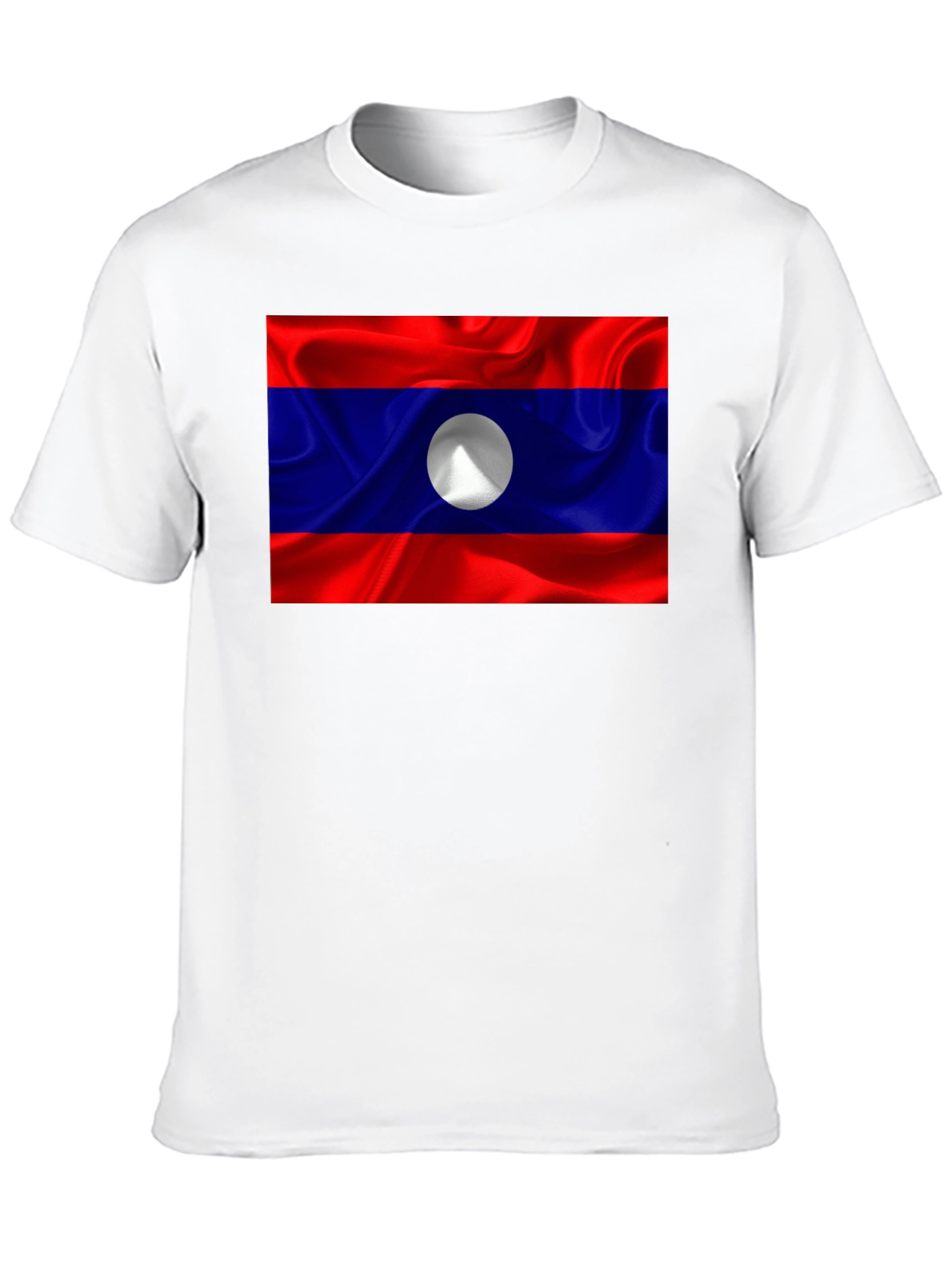 Laos Flag T-Shirt - Show Your Pride