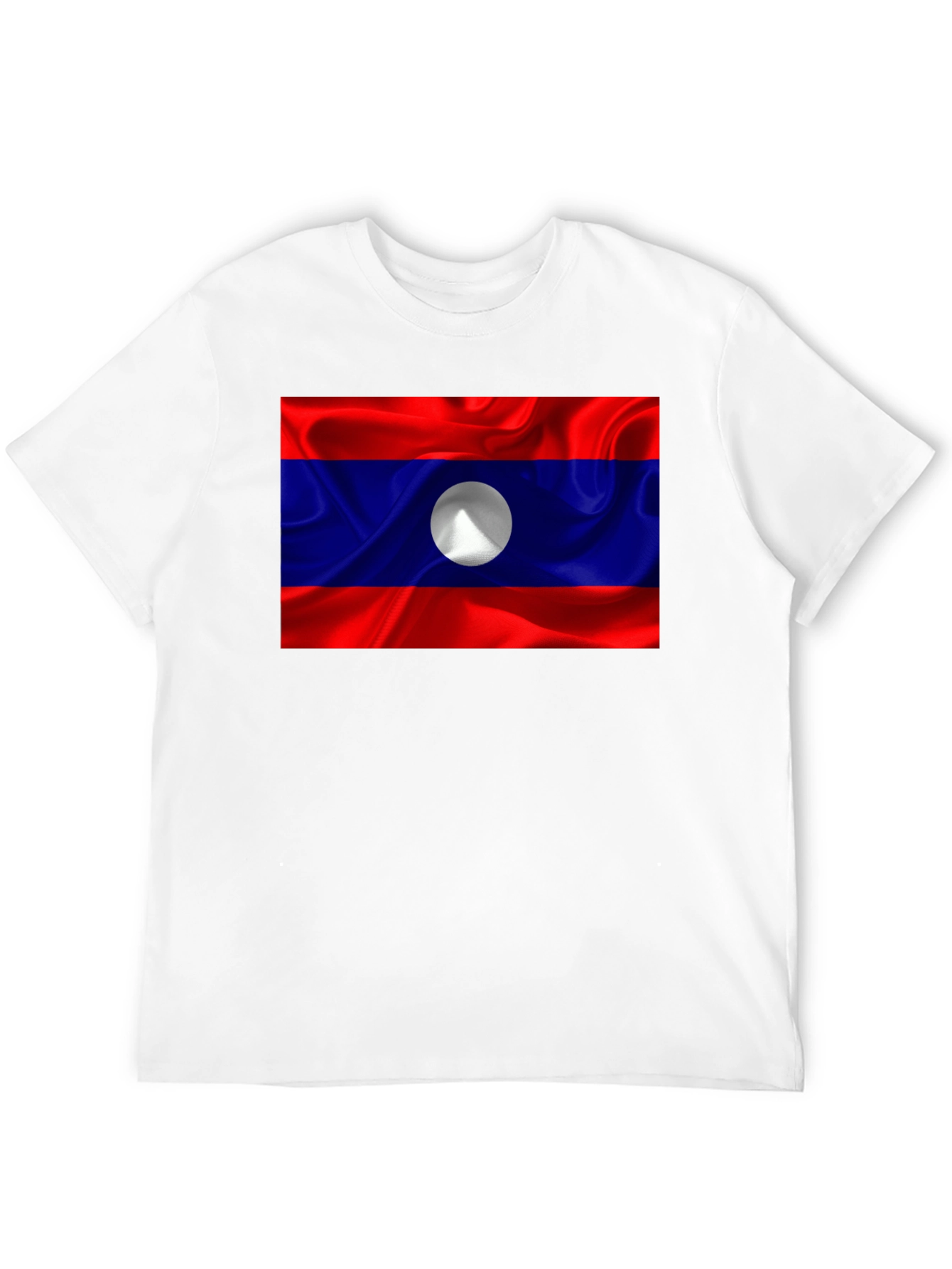 Laos Flag T-Shirt - Show Your Pride