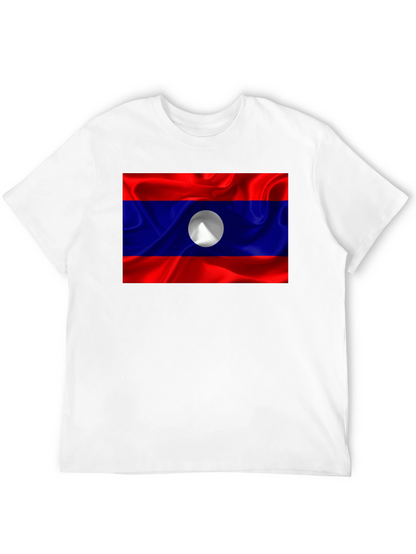 Laos Flag T-Shirt - Show Your Pride
