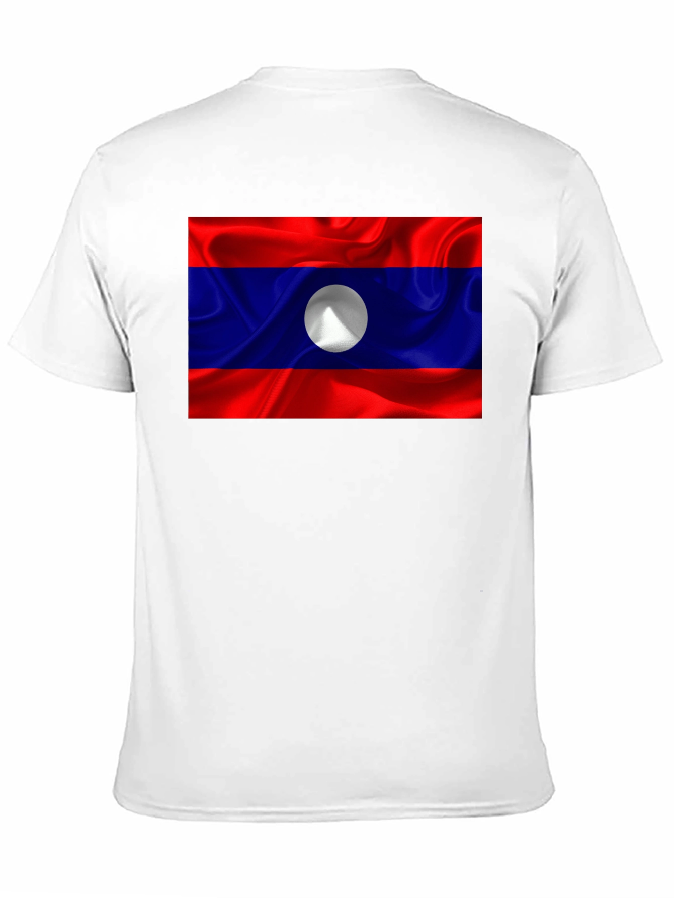 Laos Flag T-Shirt - Show Your Pride