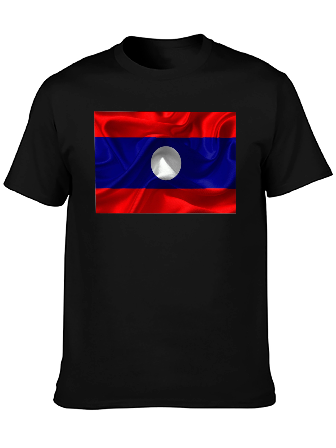 Laos Flag T-Shirt - Show Your Pride