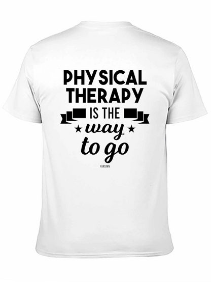 Physical Therapy is the Way to Go Black T-Shirt