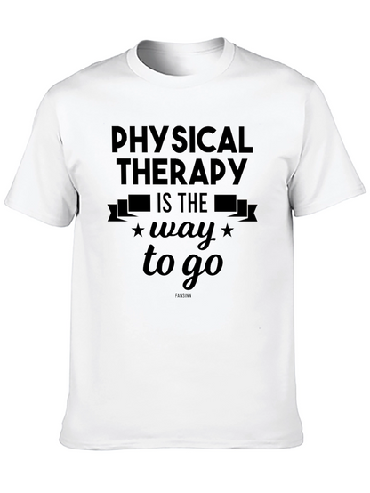 Physical Therapy is the Way to Go Black T-Shirt