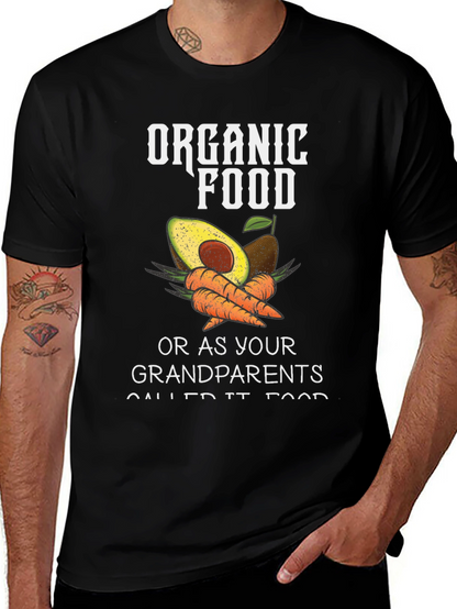 Organic Food T-Shirt - Avocado & Carrots