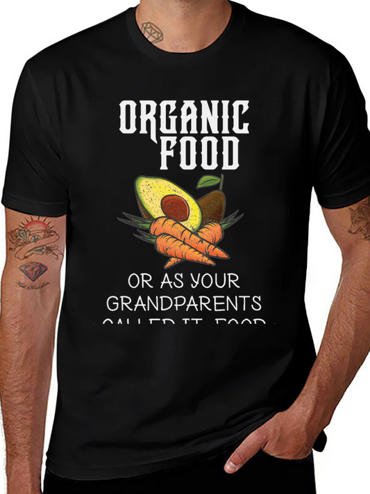 Organic Food T-Shirt - Avocado & Carrots