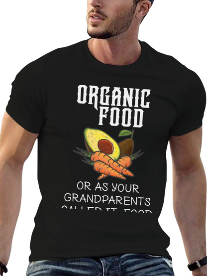 Organic Food T-Shirt - Avocado & Carrots