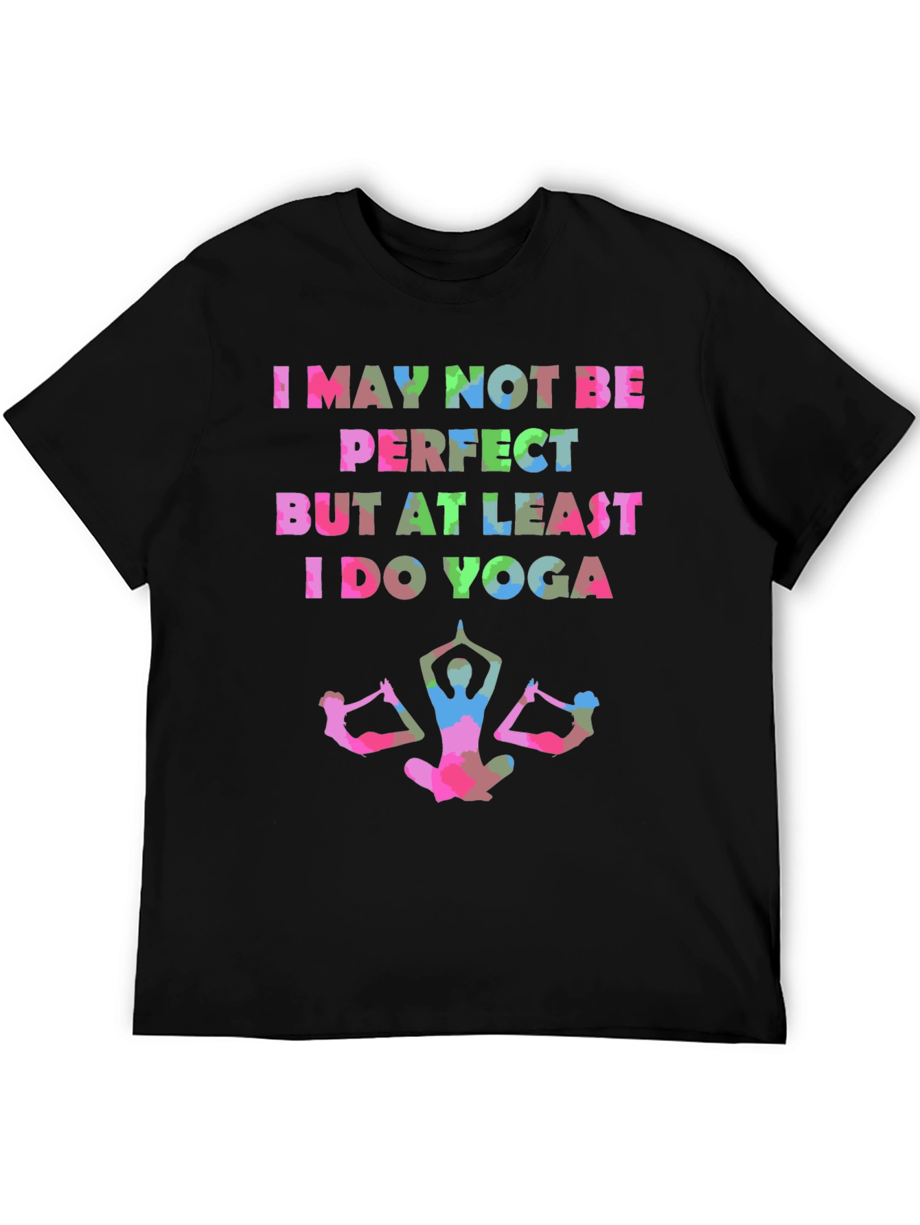 Yoga Lover Graphic Tee - I Do Yoga Design