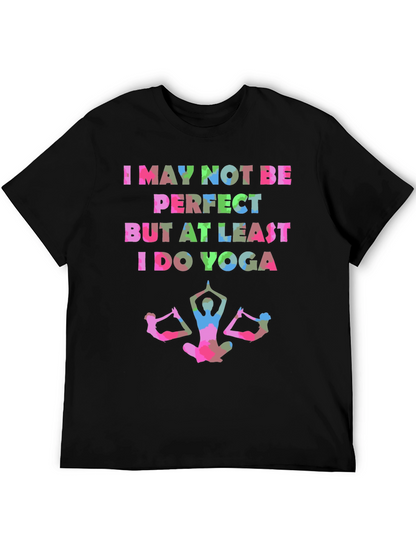 Yoga Lover Graphic Tee - I Do Yoga Design
