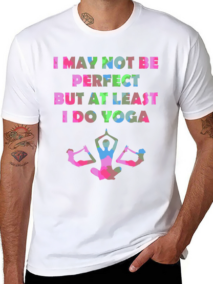 Yoga Lover Graphic Tee - I Do Yoga Design