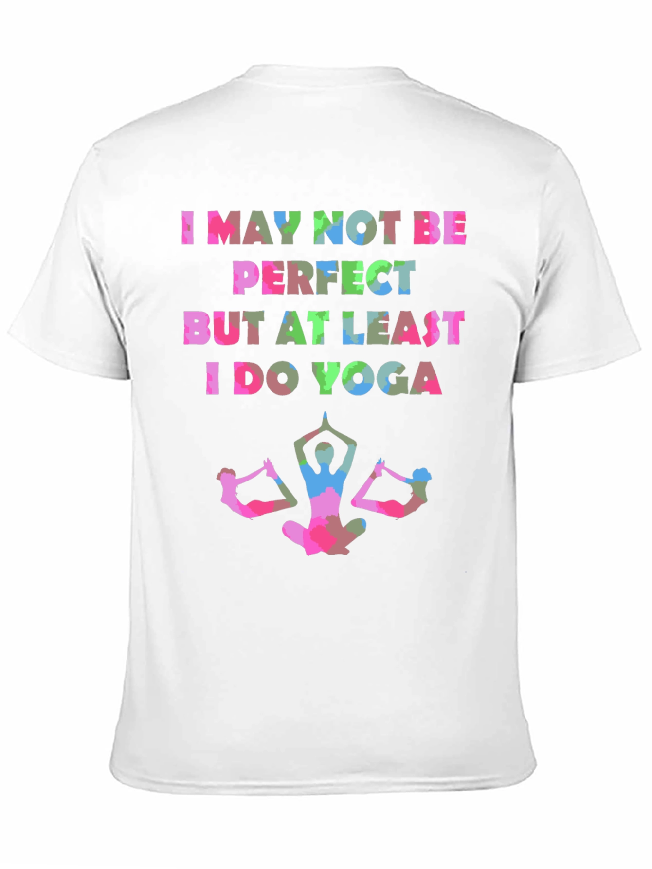 Yoga Lover Graphic Tee - I Do Yoga Design