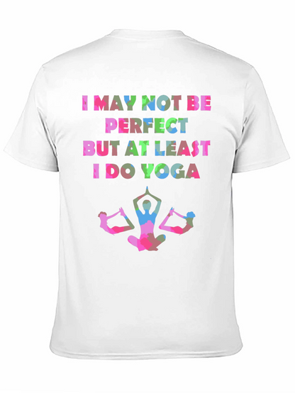 Yoga Lover Graphic Tee - I Do Yoga Design