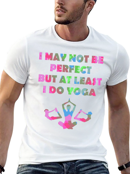 Yoga Lover Graphic Tee - I Do Yoga Design