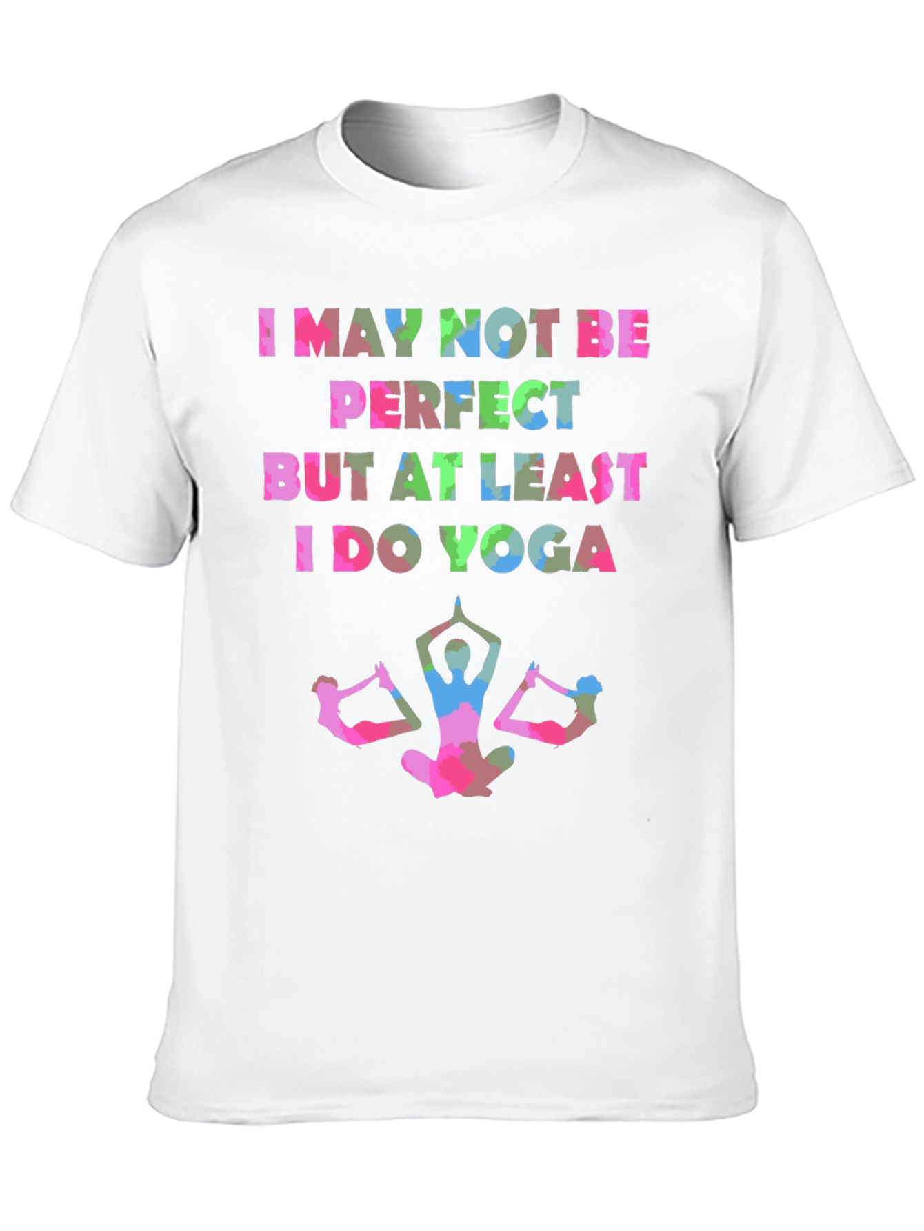 Yoga Lover Graphic Tee - I Do Yoga Design
