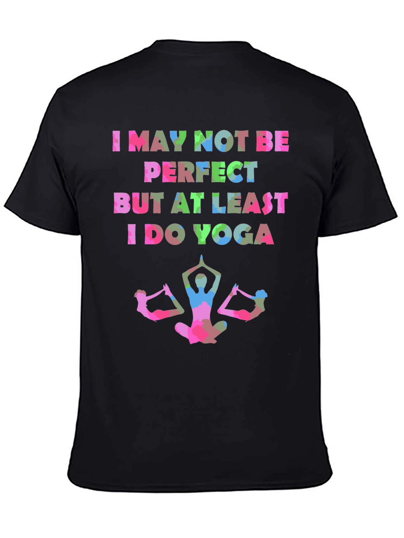 Yoga Lover Graphic Tee - I Do Yoga Design