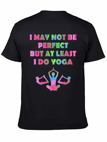 Yoga Lover Graphic Tee - I Do Yoga Design