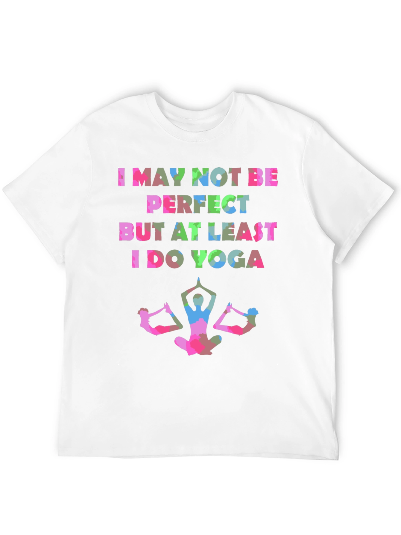 Yoga Lover Graphic Tee - I Do Yoga Design