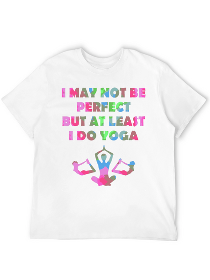 Yoga Lover Graphic Tee - I Do Yoga Design