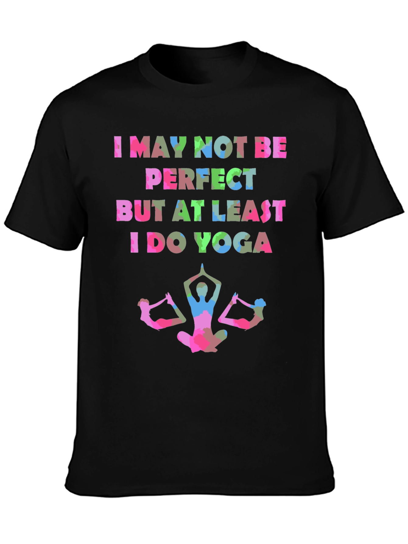 Yoga Lover Graphic Tee - I Do Yoga Design