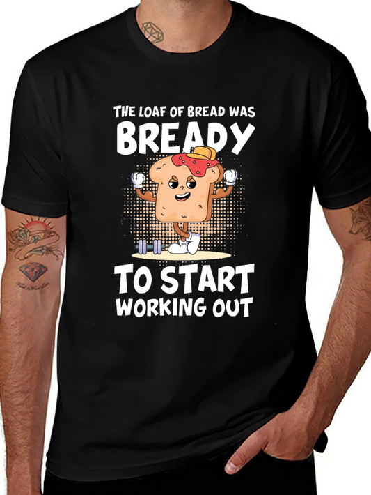 Bready to Workout Graphic Tee
