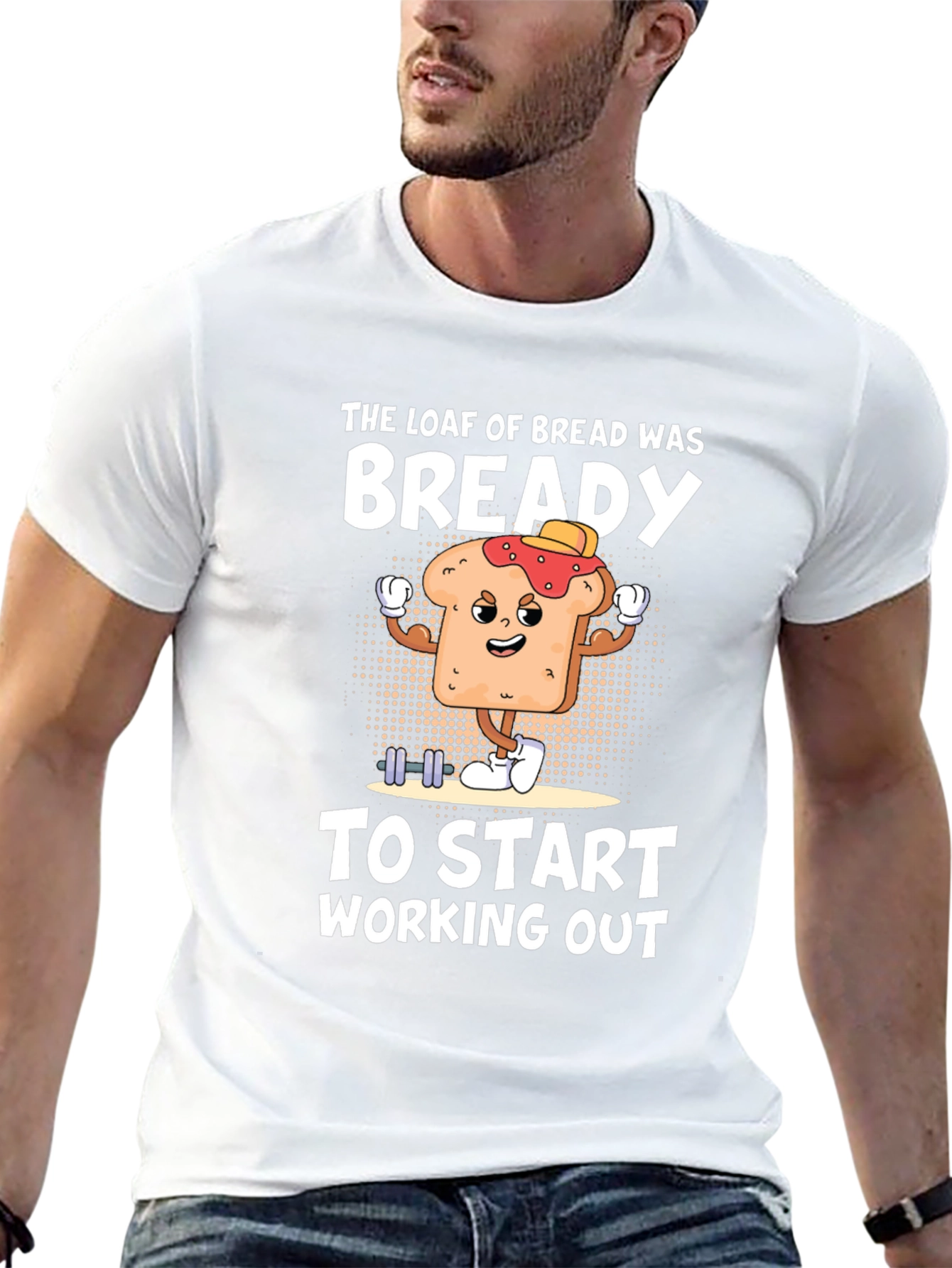 Bready to Workout Graphic Tee