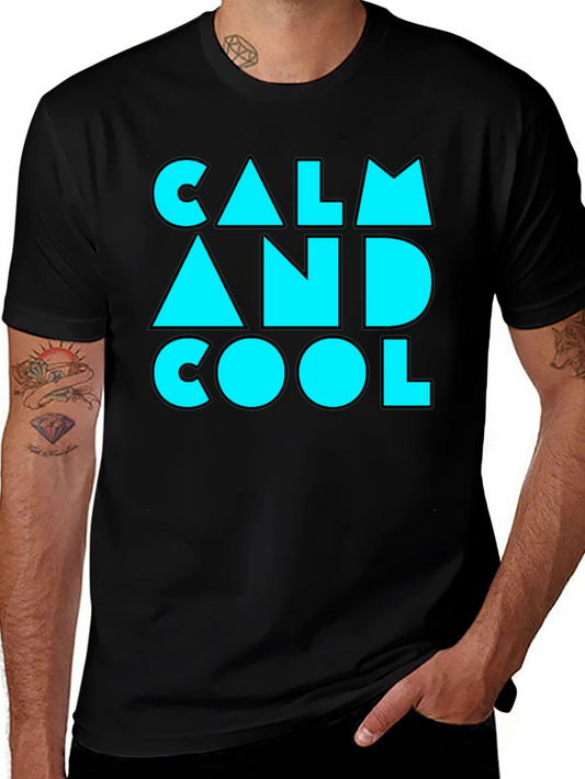 Calm and Cool Graphic Tee - Trendy Statement Shirt