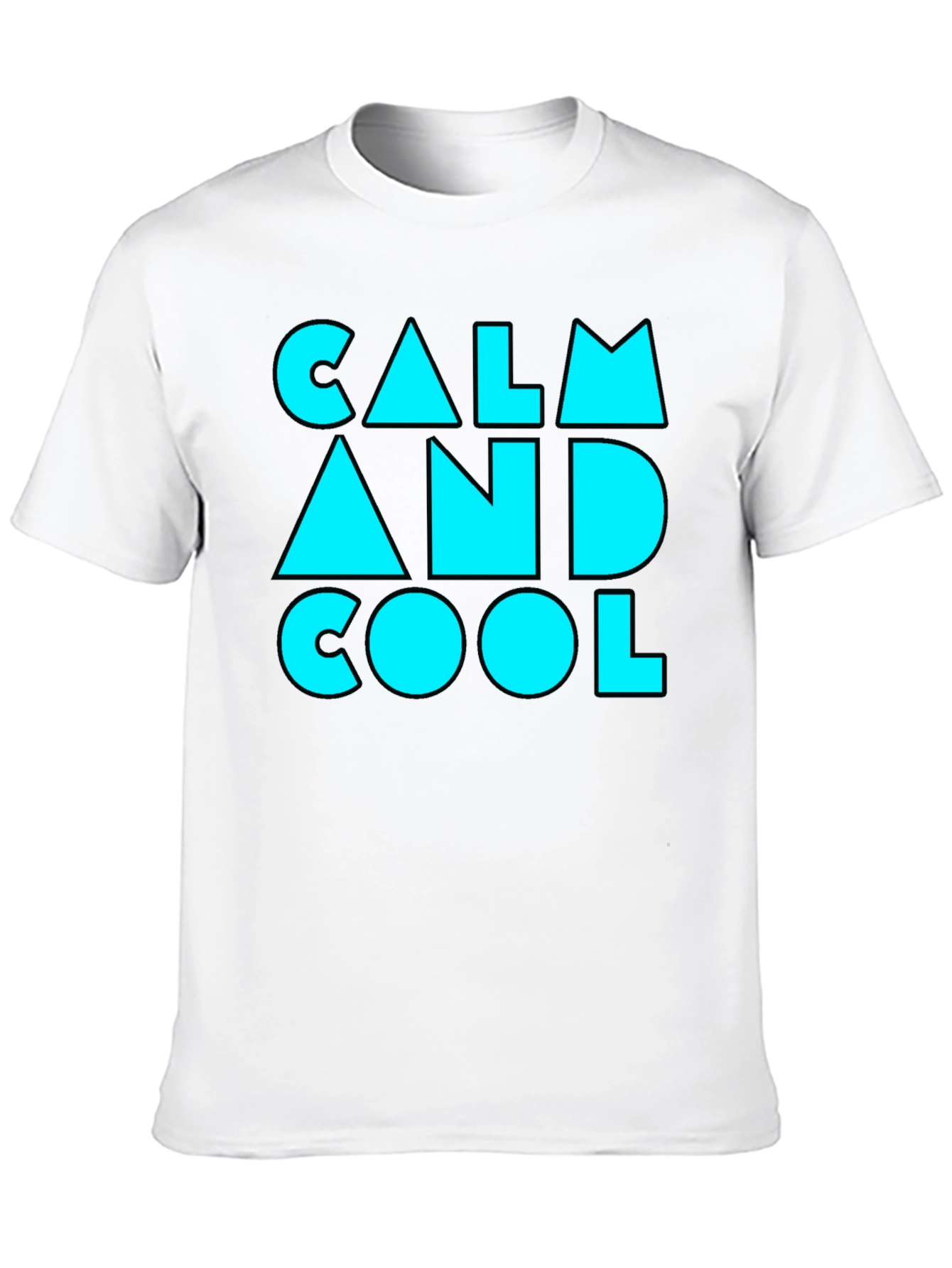 Calm and Cool Graphic Tee - Trendy Statement Shirt