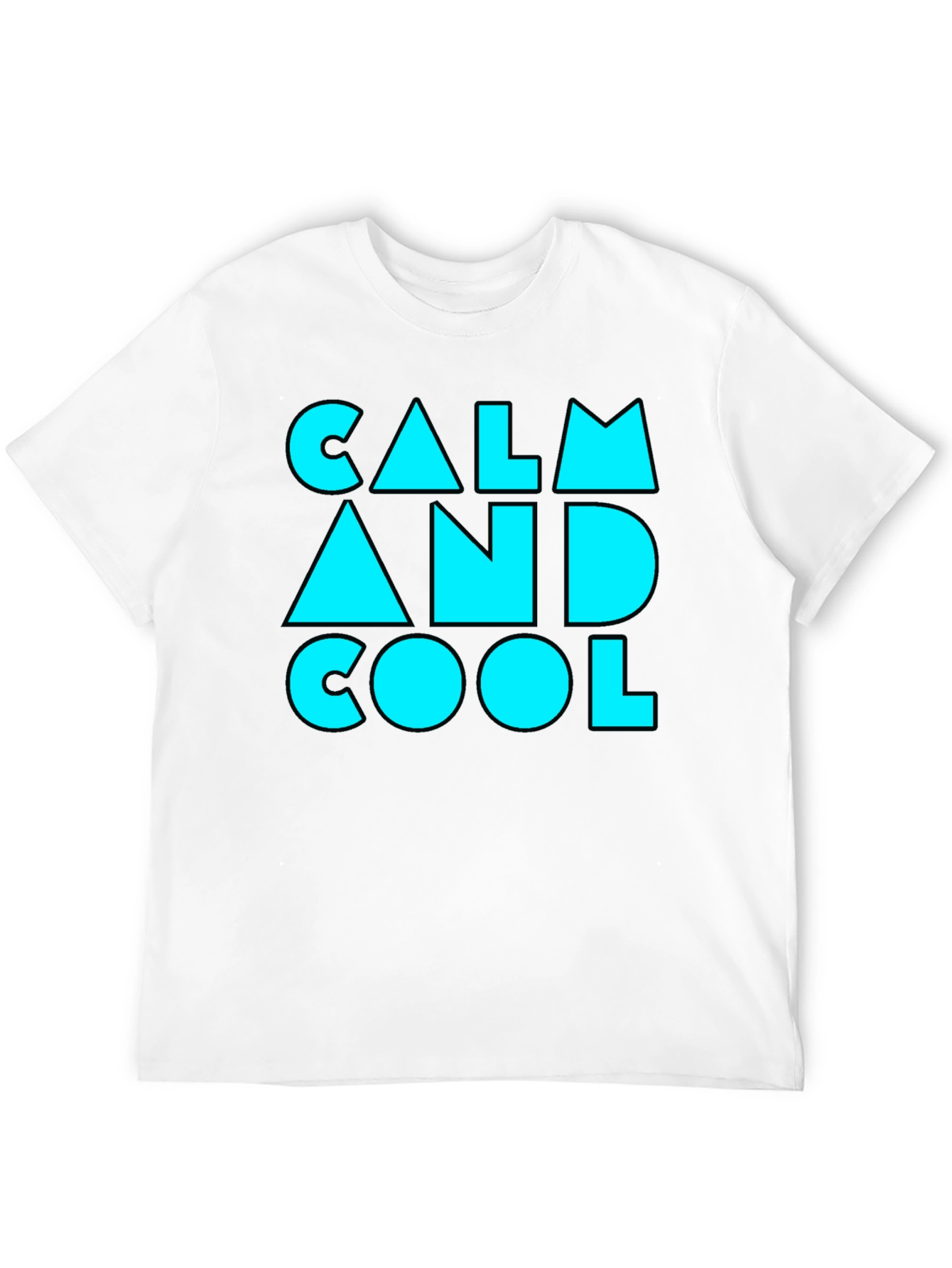 Calm and Cool Graphic Tee - Trendy Statement Shirt