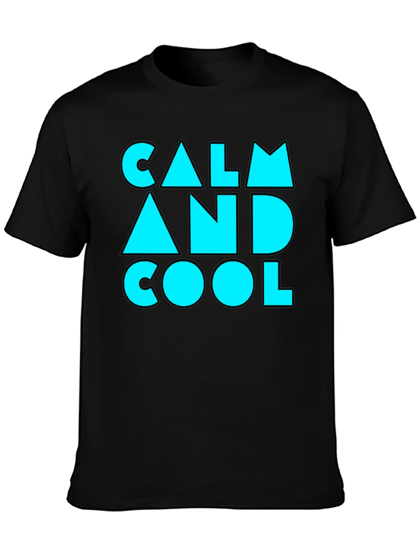 Calm and Cool Graphic Tee - Trendy Statement Shirt