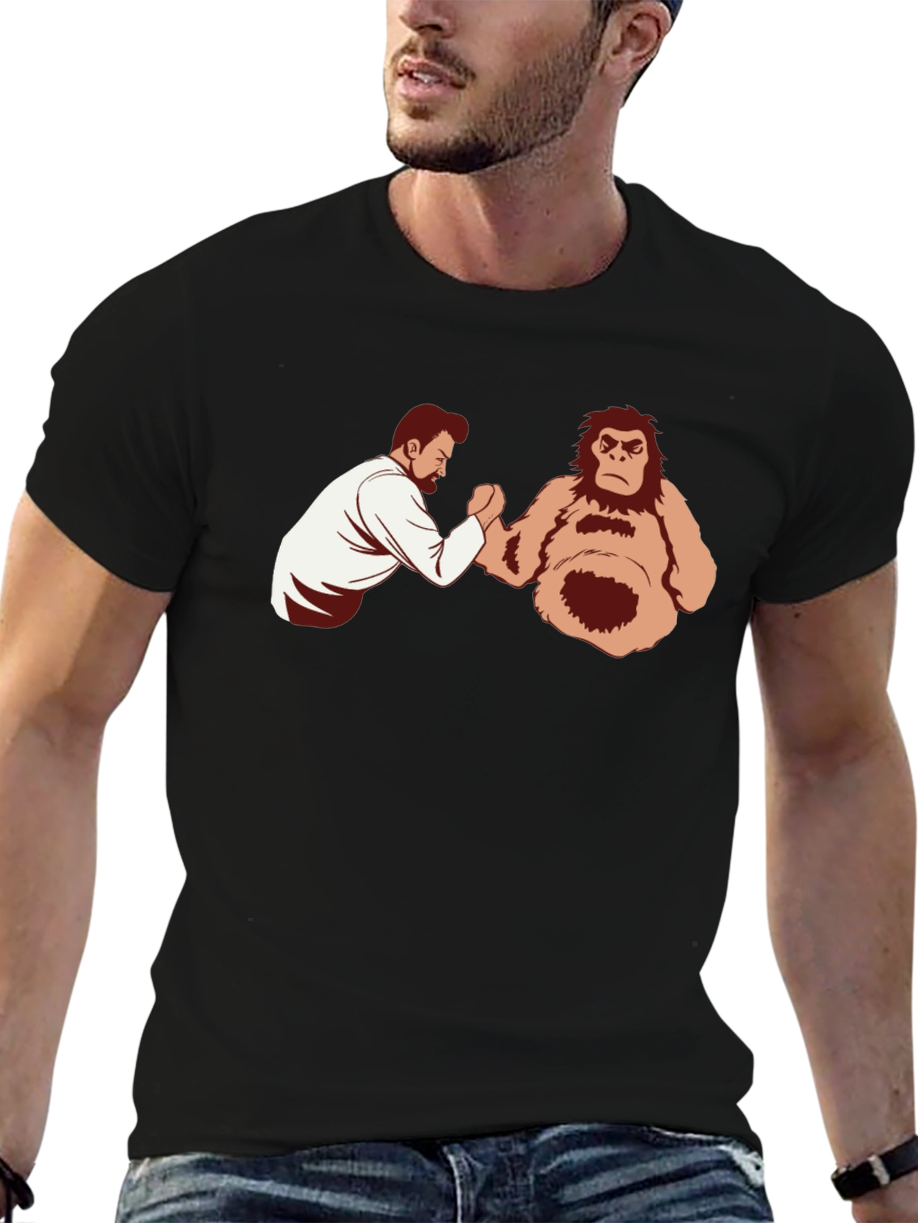 Arm Wrestling Champ Graphic T-Shirt
