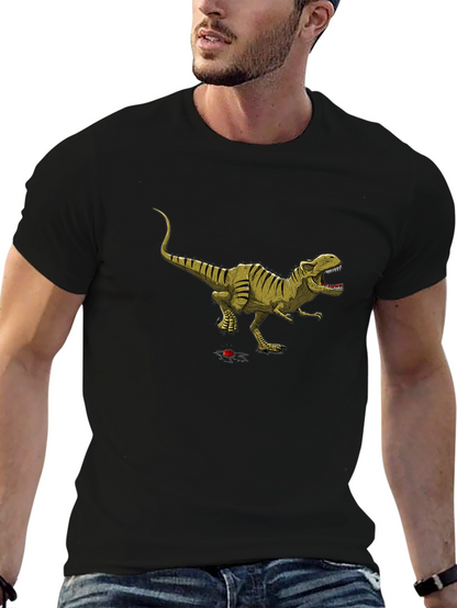 Dinosaur T-Shirt - Black Graphic Tee