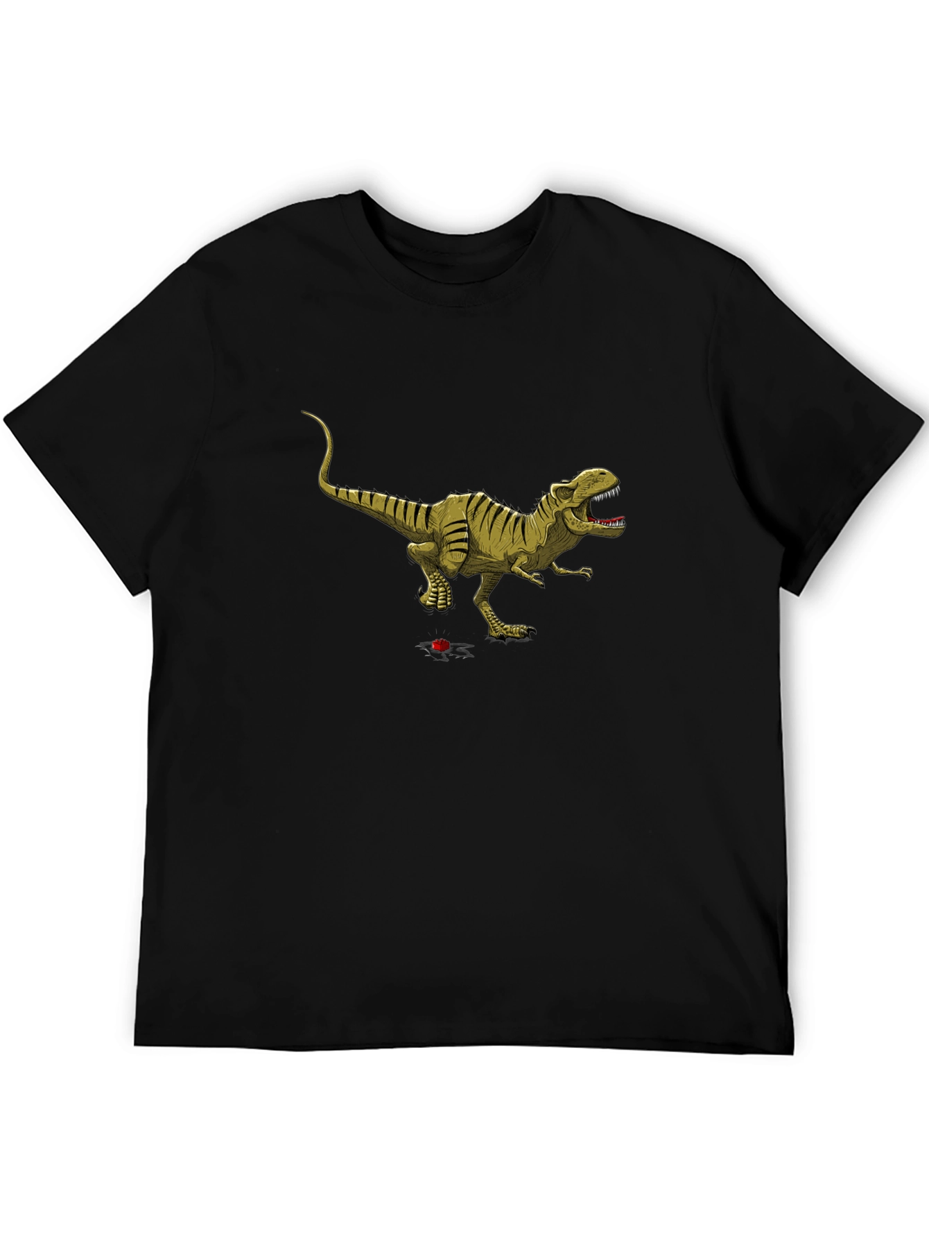 Dinosaur T-Shirt - Black Graphic Tee