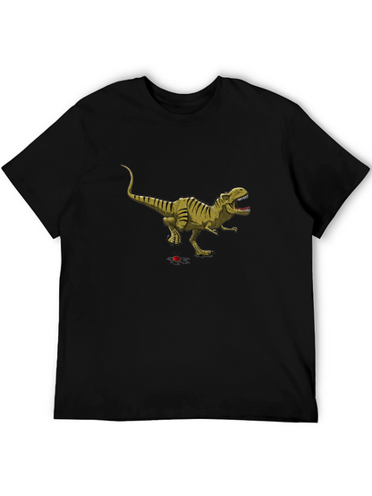 Dinosaur T-Shirt - Black Graphic Tee
