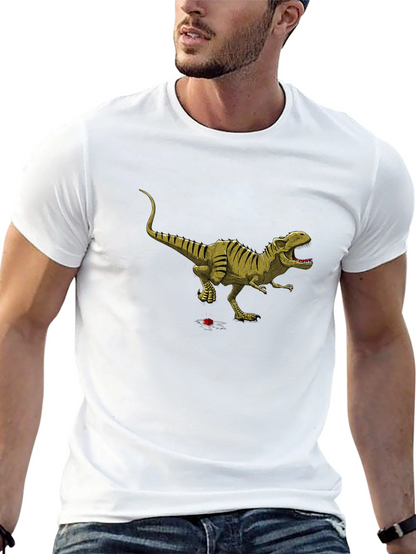 Dinosaur T-Shirt - Black Graphic Tee