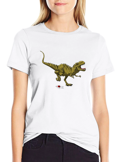 Dinosaur T-Shirt - Black Graphic Tee