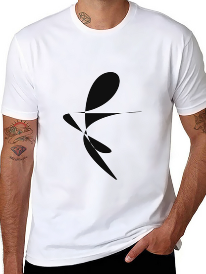 Black Graphic Tee - Modern Style