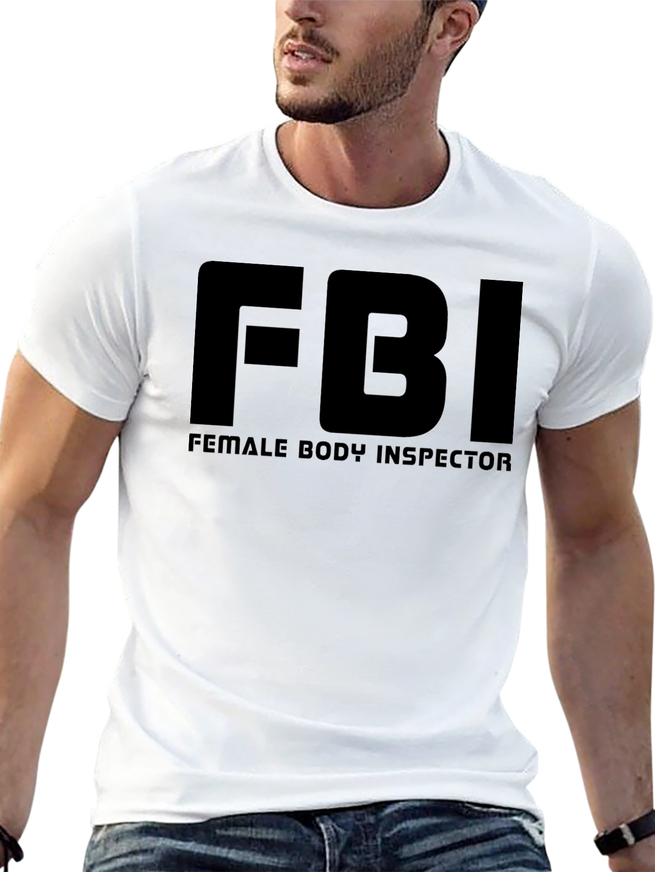 FBI Female Body Inspector Humor T-Shirt
