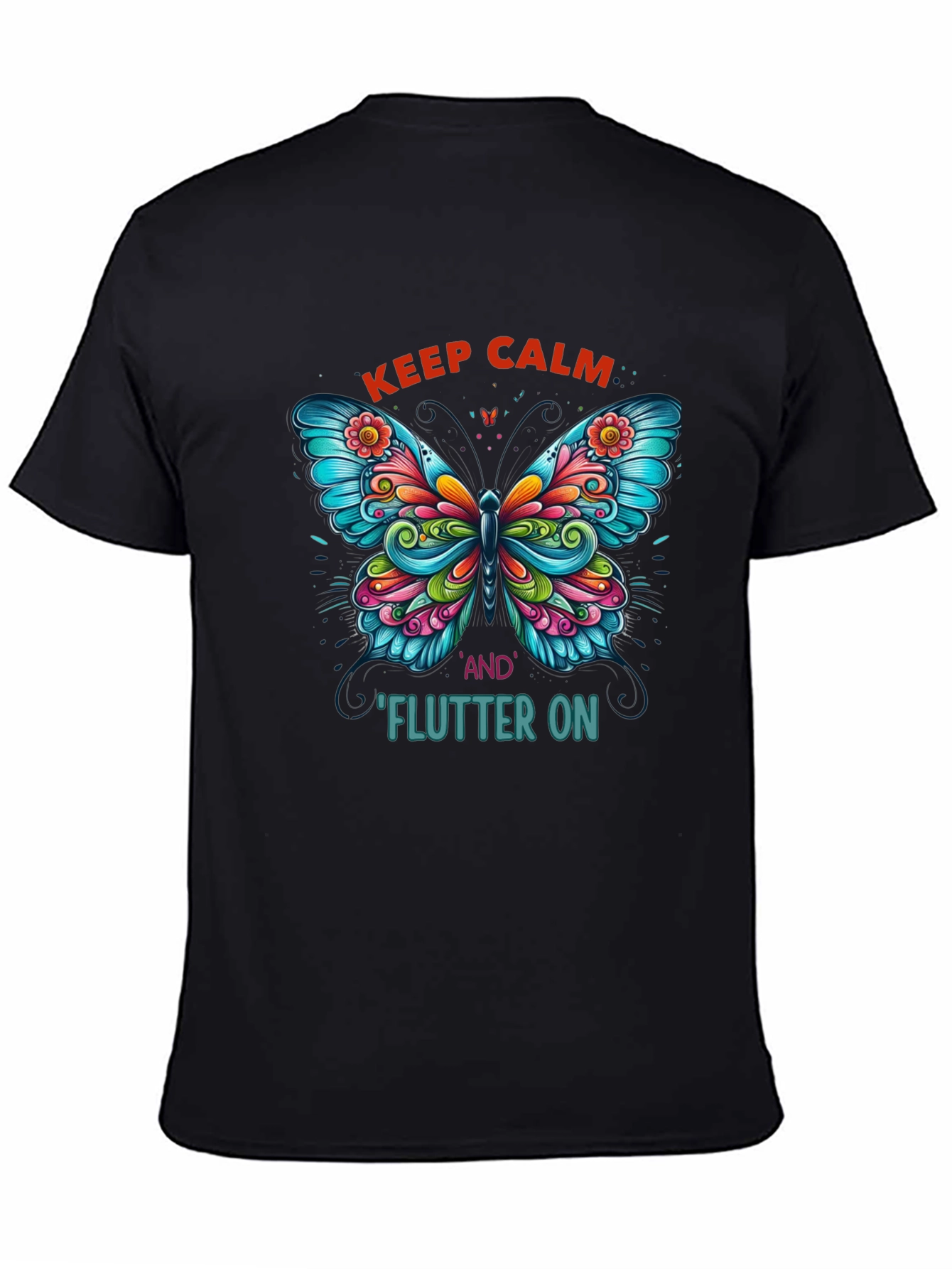 Keep Calm Butterfly T-Shirt